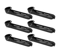 QOXEZY Pool Table Pocket Rails Snooker Tracks Plastic Black 30cm Set | plastic pocket rails guide balls smoothly into pockets, fitting standard seven to nine foot snooker tables.