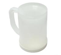 QOXEZY PP Plastic Double Layer Cup for Iced Drinks and Beer