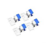 QOXEZY Precision Soldering Clamp for Phone Screen Repair, Heat Insulation Alignment Tool for FPC Cable Bonding, Stable Steel Jig for Inner Connector and Motherboard Fixing(4pcs)