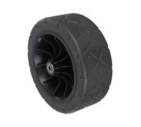 QOXEZY PU Camping Cart Wheel Replacement - 8-inch Mute Utility Wheel Compatible with Camping Wagons, Beach Carts, Strollers & Shopping Carts (7cm)