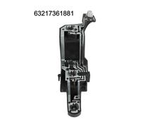 QOXEZY Rear Left Light Socket Panel for BMW E60 LCI 2007-2010, Black ABS Replacement Part Compatible with OEM 63217361881