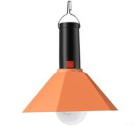 QOXEZY Rechargeable LED Camping Tent Hanging Light, 3 Modes Solar USB Charging, Portable Design with Metal Hook for Outdoor Camping(1)