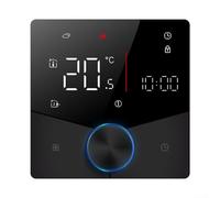 QOXEZY Rotary Control Hot Water Thermostat with App Integration, User-Friendly LED Display for Energy-Efficient Home, for Families with Child Lock Safety
