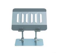 QOXEZY Rotating Carbon Steel Laptop Stand 360° Adjustable(A66 Fixed Silver)
