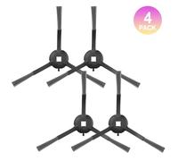 QOXEZY Side Brush For Mova M1 For Trouver with Corner and Side size 410 pcs crafted from Plastic and Nylon enhancing your cleaning routine (4 PACK)