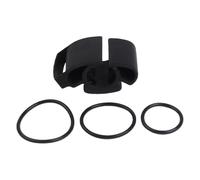 QOXEZY Silicone Bicycle Watch Mount Handlebar Holder 22-35mm Fit | Stretches to fit handlebars from 22.2 mm to 35 mm, securing your watch without any tools seconds.