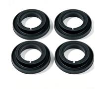 QOXEZY Silicone Sealing Rings 4Pcs Reusable for Espresso Machine | silicone, heat resistant up to 200C, reusable design, prevents leaks, fits brewing groups