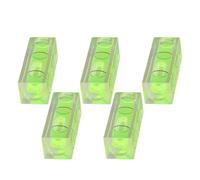 QOXEZY Square Bubble Level Vials 40mm Tubular Levelling Tool 5 or 10 Pack
