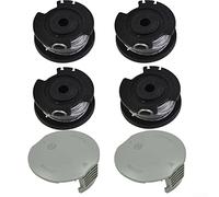 QOXEZY Strimmer Line & Cover,Spool Line +Cap for Bosch Easy Grass Cut 18 23 26 F016800569 Grass Trimmer String Trimmers,Replacement Spool & Line
