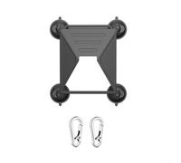 QOXEZY Suction Cup Protective Cover for Starlink Mini Great for Temporary and Permanent Installations (Is black)