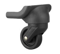 QOXEZY Suitcase Replacement Wheels - 1 Pair Rotating Luggage Casters for Travel Bags, for DURABLE Plastic Construction, 230 g per Pair, Fits Most Standard Trolleys