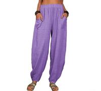 QOXEZY Summer Lightweight Joggers for Women Yoga Pilates Pants | Bohemian wide leg , high waisted flattering for fit, loose silhouette, perfect for layering, vintage hippie vibe