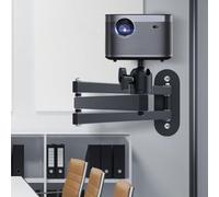 QOXEZY Transform Your Living Room or Classroom with a Foldable Projector Wall Mount Holder (Double arms 35cm)
