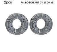 QOXEZY Trimmer Line Spool 48m 1.65mm for Bosch ART 24/27/30/36 Li, EasyGrassCut, UniversalGrassCut, AdvancedGrassCut, Combitrim, Easytrim Models F016800462