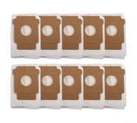 QOXEZY Vacuum Cleaner Dust Bags With Tear-resistant Non-woven Fabric Material, For Roomba 105 405 Plus 505 For Combo 705-VAC Robot Essential 2 Models, Large 3L Capacity(10 PACK)