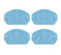 QOXEZY Vacuum Cleaner Mop Cloth, 4Pcs Replacement Robot Mop Heads Spin Mop Refills Compatible with MAMNV BR150/BR151 ZCWA BR150/BR151 ONSON BR150/BR151 GTTVO BR150/BR151