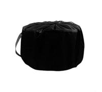 QOXEZY Waterproof Heavy Duty Hose Storage Bag With Breathable Mesh, Portable Organizer for Neat Storage of RV Fresh Water Hoses, Garden Accessories(black)