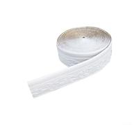 QOXEZY XPE Foam Wall Trim 10m x 8cm | Self-Adhesive Border for Renters & DIY(White)