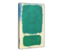 QOYVG Mark Rothko Groen Op Wit Canvas_poster Kunstreproductie, Rothko-reproductie Canvas Poster Wall Art Decor Print Picture Paintings 16x24inch(40x60cm)