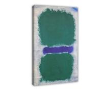 QOYVG Mark Rothko Groen Verdeeld Canvas_poster Kunstreproductie, Rothko-reproductie Canvas Poster Wall Art Decor Print Picture Paintings 08x12inch(20x30cm)