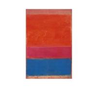 QOYVG Mark Rothko Nr. 1 Canvas_poster Kunstreproductie, Rothko-reproductie Canvas Poster Wall Art Decor Print Picture Paintings 16x24inch(40x60cm)