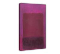 QOYVG Mark Rothko Paarsbruin Canvas_poster Kunstreproductie, Rothko-reproductie Canvas Poster Wall Art Decor Print Picture Paintings 12x18inch(30x45cm)