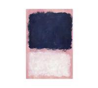 QOYVG Mark Rothko Roze En Zwart Canvas_poster Kunstreproductie, Rothko-reproductie Canvas Poster Bedroom Decor Landscape 08x12inch(20x30cm)
