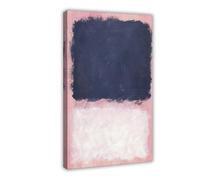 QOYVG Mark Rothko Roze En Zwart Canvas_poster Kunstreproductie, Rothko-reproductie Canvas Poster Wall Art Decor Print Picture Paintings 08x12inch(20x30cm)