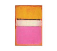 QOYVG Mark Rothko White Center Canvas_poster Kunstreproductie, Rothko-reproductie Canvas Poster Wall Art Decor Print Picture Paintings 08x12inch(20x30cm)