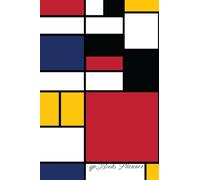 qp Books Planner: Squares and rectangles cover, Customizable and designed with examples and ideas to better assist you in your day-to-day life