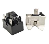 QP2-4.7 QP2-4R7 4.7 Ohm Refrigerator 3 Pin PTC Start/Starter Relay Refrigerator Overload Protector for Whirlpool Frgidaire Kenmore and Most Mini Fridges and Coolers