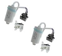 QP2-4.7G12 Refrigerator Compressor Replacement PTC Start Relay & Capacitor & Overload Protector Kit, Freezer, Refrigerator Replacement Parts(2set)