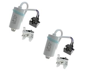 QP2-4.7G12 Refrigerator Compressor Replacement PTC Start Relay & Capacitor & Overload Protector Kit, Freezer, Refrigerator Replacement Parts(2set)