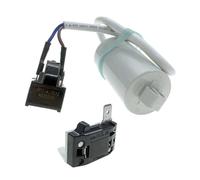 QP2-4.7G12 Refrigerator Compressor Replacement PTC Starter Relay & Capacitor & Overload Protector Kit ，Compatible for Vissani,Compatible for Danby ，Freezer