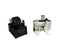 QP2-4R7 3 Pin Start Relay Refrigerator PTC Ohm 6 Pin ，Compatible For Whirlpool，Compatible For Vissani，Compatible For Danby ， Etc Compressor(2PCS B)