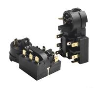 QP3-12A Compressor Start Relay for Haier Refrigerator - PTC Starter Relay & Overload Protector Replacement Part for Fridge Freezer Repair(2PCS)