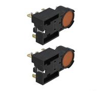QP3-12A Refrigerator Starter for Relay with Overload Protection for Compressor, Screw-Type Thermal Protector for Relay Compatible with and Standard Home(2PCS)