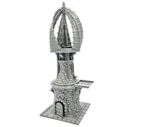 QP3D - Windmill Terrain Ruined Scenery for Tabletop & RPG 28-32mm Miniatures Wargame Props DnD D&D, 3D Printed and Paintable