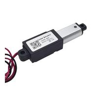 QPAJWAKS DC 12V Mini Electric Linear Actuator 10/15/20/25mm Stroke Micro Push Rod Putter 30N 60N 100N 150N Motor Controller(10mm stroke,120N 6mm s)