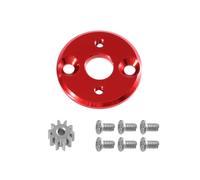 QPAJWAKS For MN78 MN82 Cherokee LC79 1/12 RC car upgrade and modification parts accessories 370 motor metal parts motor teeth motor seat(Rot)