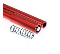 QPAJWAKS Metal Center Drive Shaft for Arrma 1/8 Mojave 4S 4X4 BLX RC Car Upgrade Parts(Rot)