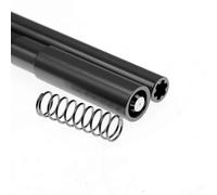 QPAJWAKS Metal Center Drive Shaft for Arrma 1/8 Mojave 4S 4X4 BLX RC Car Upgrade Parts(Schwarz)