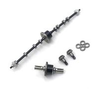 QPAJWAKS Metal Front Rear Differential Assy For WLtoys 1/12 12428 12423 12427 12428-A 12428-B 12428-C FeiYue RC Car Diff Assembly(Schwarz)