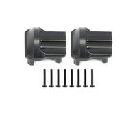 QPAJWAKS TRX4M Brass Weight Caster Blocks Servo Link Steering Knuckle Diff Cover for 1/18 RC Crawler TRX-4M Defender Bronco Upgrade Parts(Diff Cover 2PCS)