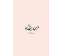 qpBooks, Autograph Book: Pink Coach Cover, Customizable and portable, perfect for signatures, sketches, notes, gatherings, and Quinceañeras.