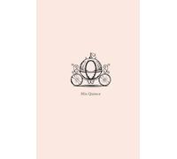 qpBooks, Autograph Book: Pink Coach Cover, Customizable and portable, perfect for signatures, sketches, notes, gatherings, and Quinceańeras.