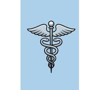 qpBooks, medical student notebook: Caduceus Cover, Customizable and portable, perfect for sketches, notes, and a creative mind. For adults