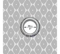 QPC Direct Wipe Clean Waterproof Outdoor Garden Tablecloth with Parasol Hole (Abstract Leaf Grey, Rectangle 140 x 200cm)