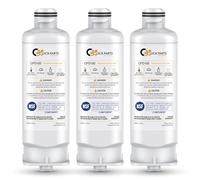 QPD 6B Refrigerator Water Filter Replacement for Samsung DA97-17376B, HAF-QIN - Compatible with Samsung RF23M8070SG/AA, BRF365200AP/AA - NSF Certified, Chlorine Reduction - (3-Pack)