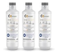 QPD08 Refrigerator Water Filter Replacement for LG LT1000P, ADQ747935, MDJ64844601 - Compatible with LG LMXS30796D, LFXC24796D, LFXS28566S, LFCS28768S, and More - NSF Certified - (3-Pack)